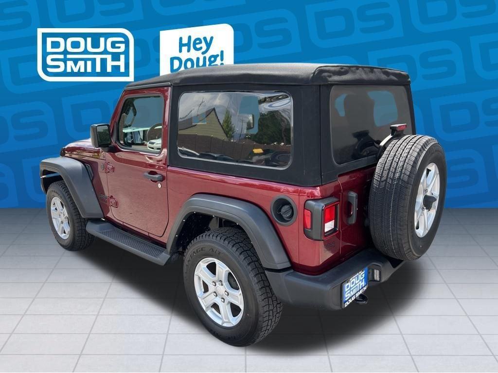 used 2022 Jeep Wrangler car, priced at $27,373