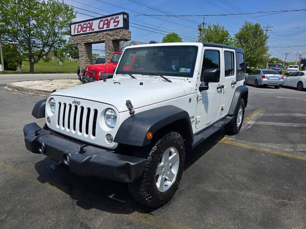 used 2017 Jeep Wrangler Unlimited car, priced at $16,490