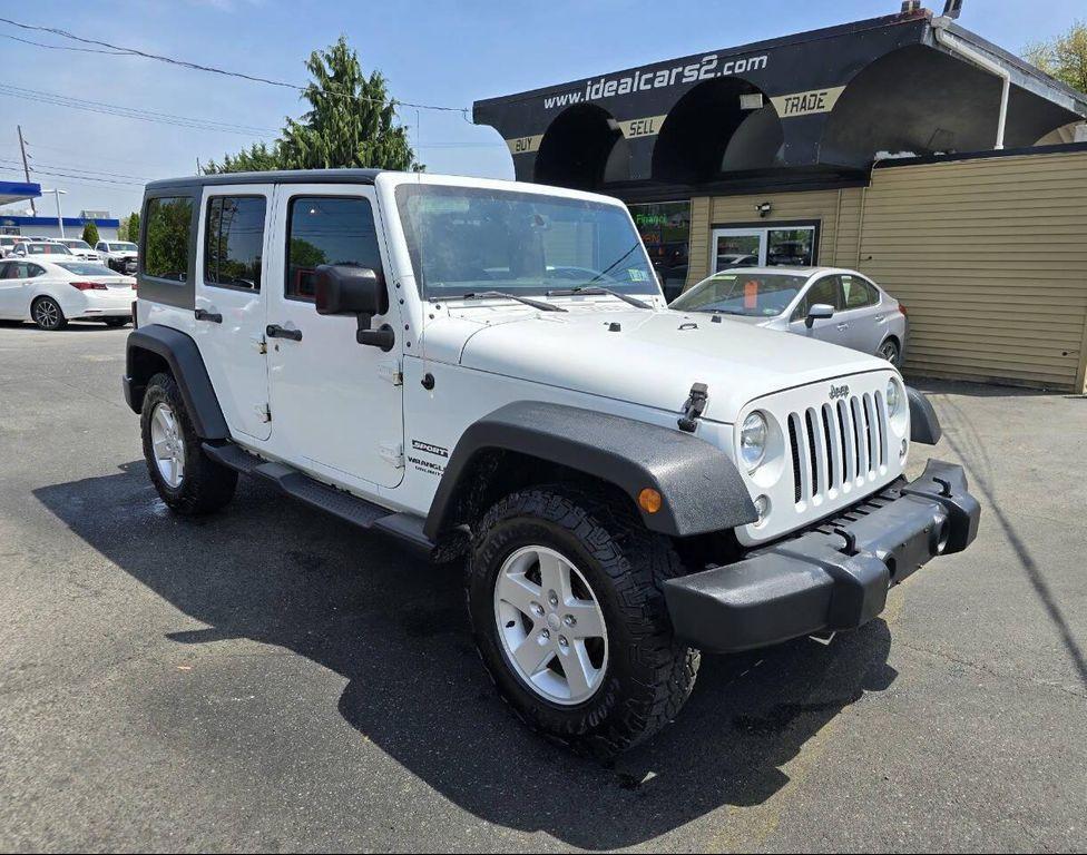 used 2017 Jeep Wrangler Unlimited car, priced at $16,990