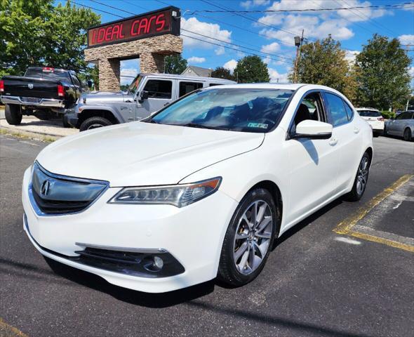 used 2015 Acura TLX car, priced at $14,990