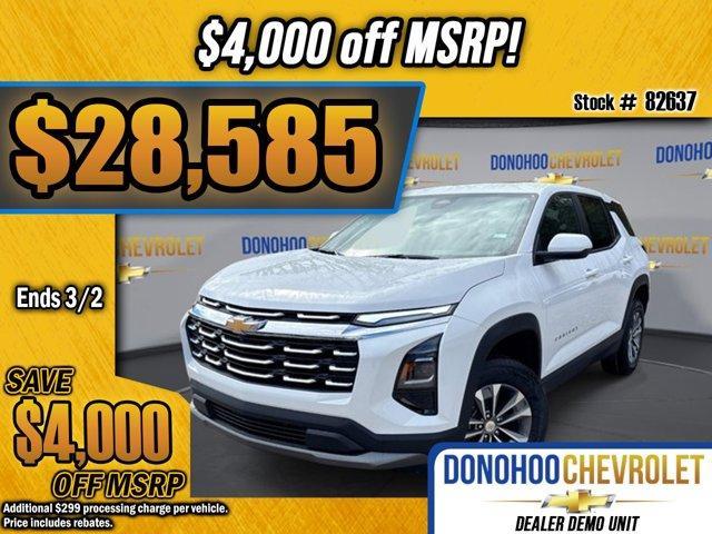 new 2026 Chevrolet Equinox car, priced at $28,585