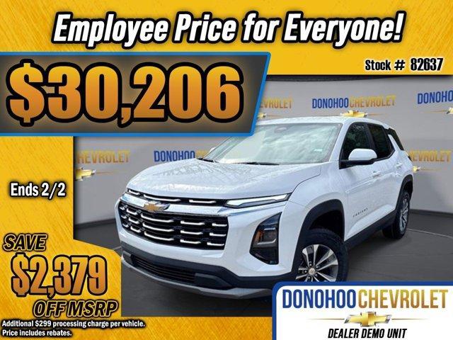 new 2026 Chevrolet Equinox car, priced at $30,206