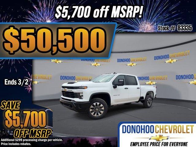 new 2026 Chevrolet Silverado 2500 car, priced at $50,500