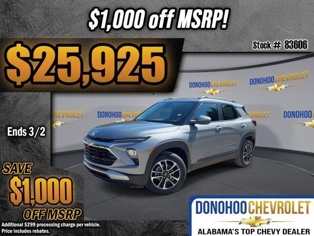 new 2026 Chevrolet TrailBlazer car, priced at $25,925