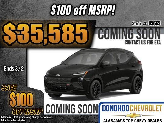 new 2027 Chevrolet Bolt car, priced at $35,585