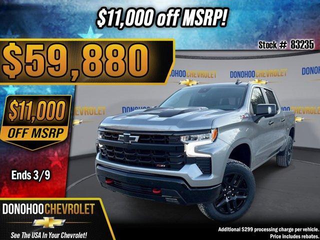 new 2026 Chevrolet Silverado 1500 car, priced at $59,880