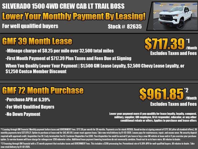 new 2026 Chevrolet Silverado 1500 car, priced at $57,398