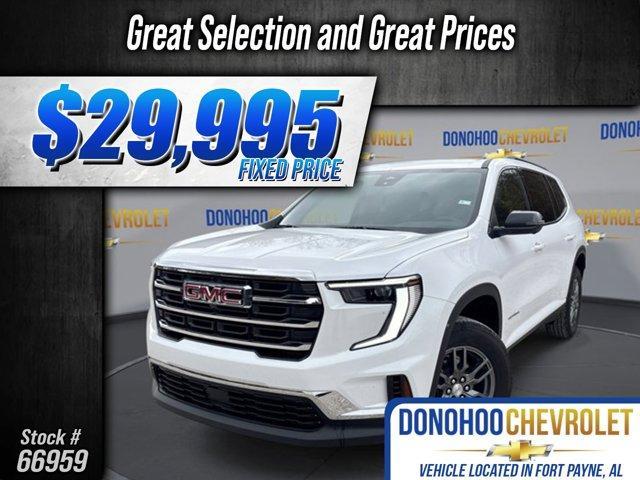 used 2025 GMC Acadia car, priced at $29,995