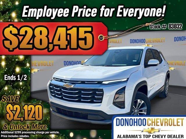 new 2026 Chevrolet Equinox car, priced at $28,415