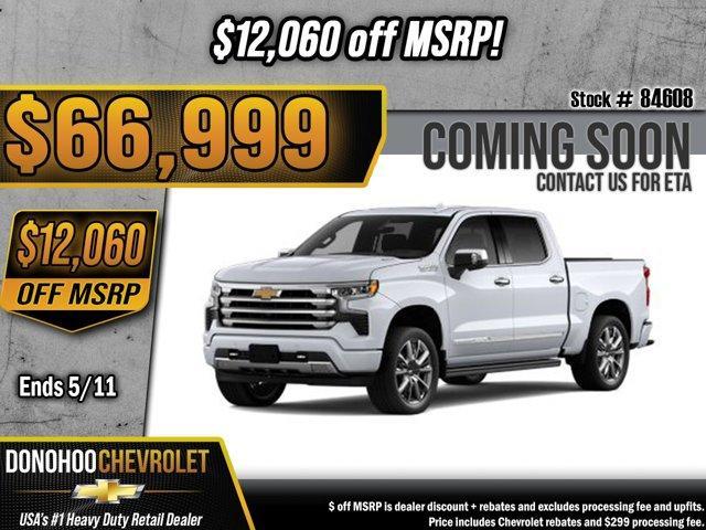 new 2026 Chevrolet Silverado 1500 car, priced at $66,700