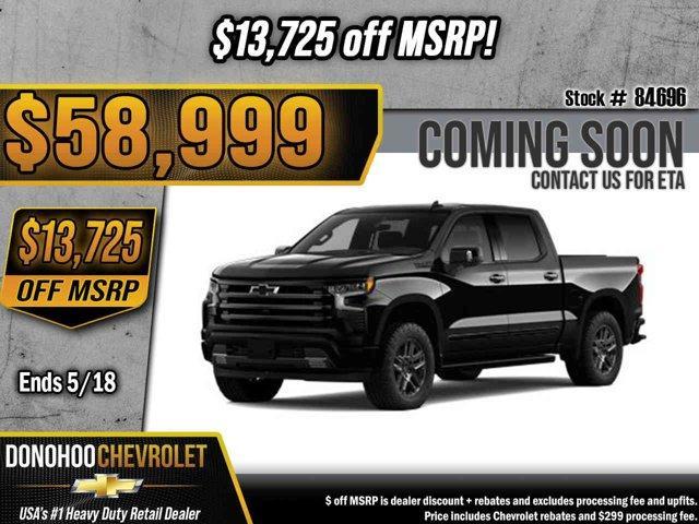 new 2026 Chevrolet Silverado 1500 car, priced at $58,999