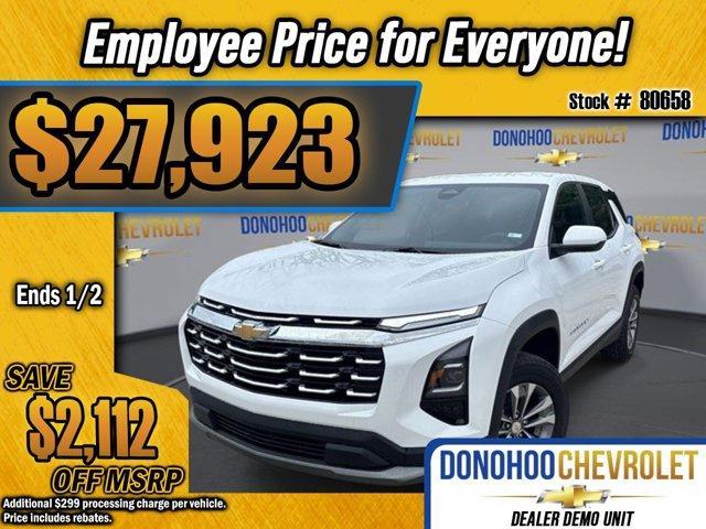 new 2026 Chevrolet Equinox car, priced at $27,923