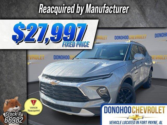 used 2025 Chevrolet Blazer car, priced at $27,997