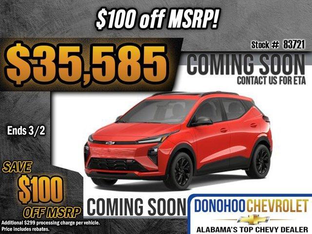 new 2027 Chevrolet Bolt car, priced at $35,585