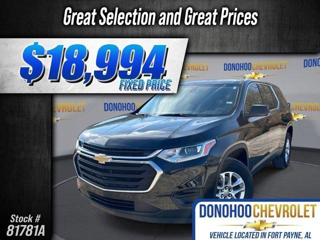 used 2020 Chevrolet Traverse car, priced at $18,994
