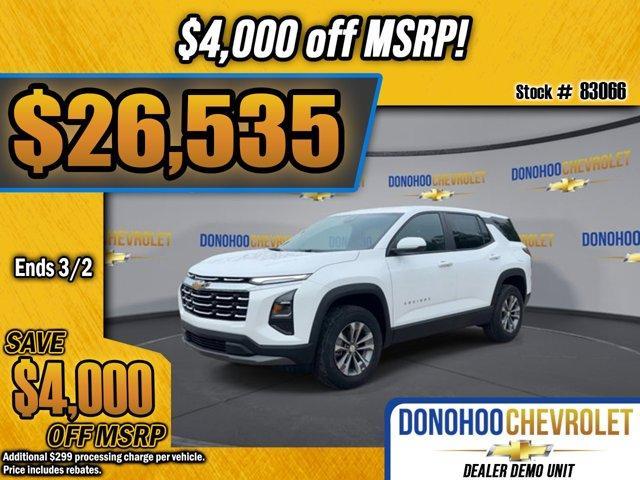 new 2026 Chevrolet Equinox car, priced at $26,535