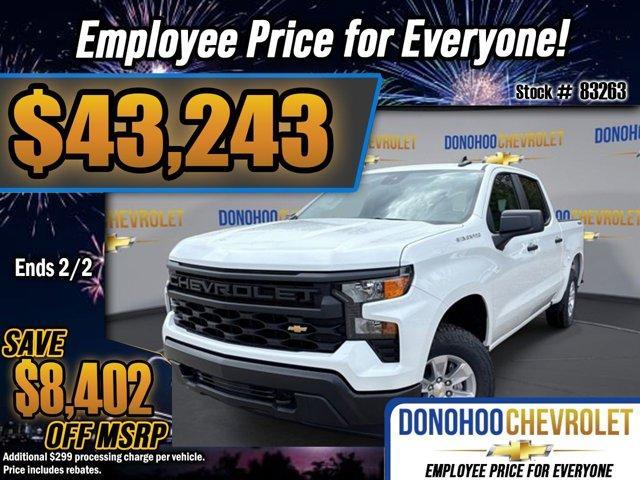new 2026 Chevrolet Silverado 1500 car, priced at $43,243