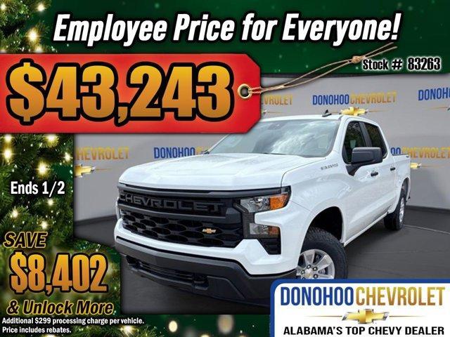 new 2026 Chevrolet Silverado 1500 car, priced at $43,243