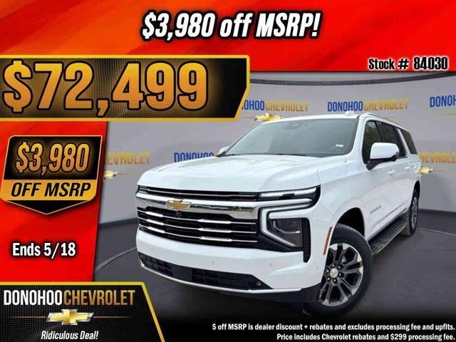 new 2026 Chevrolet Suburban car, priced at $72,499