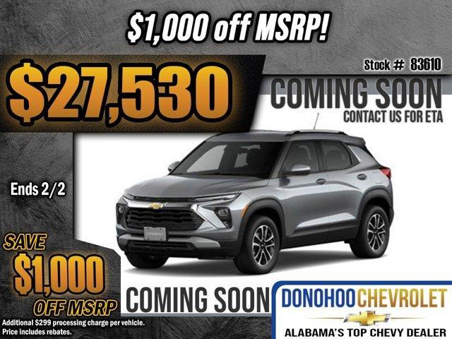 new 2026 Chevrolet TrailBlazer car, priced at $27,530