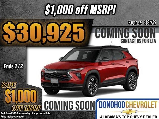 new 2026 Chevrolet TrailBlazer car, priced at $30,925