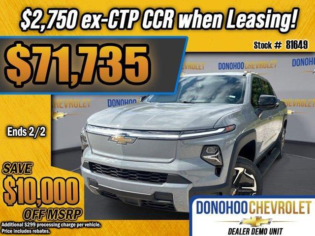 new 2026 Chevrolet Silverado EV car, priced at $71,735