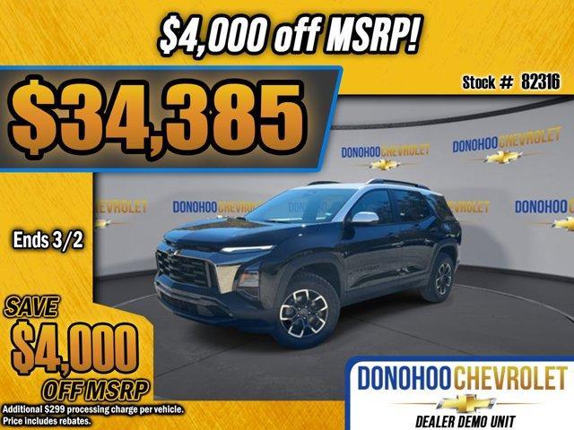 new 2026 Chevrolet Equinox car, priced at $34,385