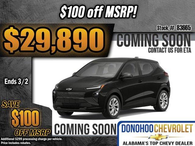 new 2027 Chevrolet Bolt car, priced at $29,890