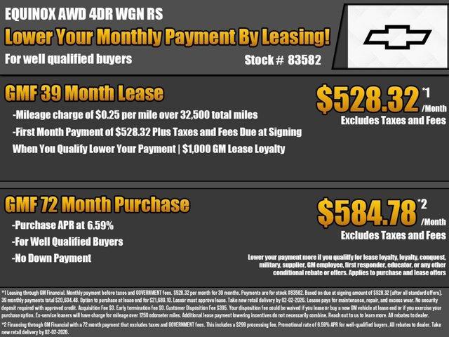 new 2026 Chevrolet Equinox car, priced at $34,699