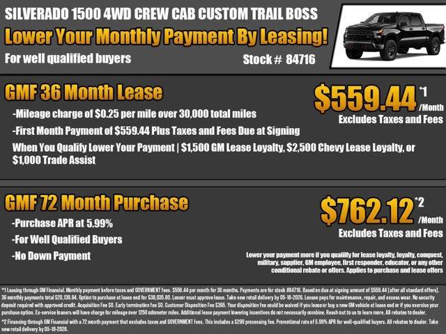 new 2026 Chevrolet Silverado 1500 car, priced at $45,999