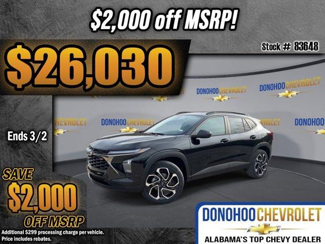 new 2026 Chevrolet Trax car, priced at $26,030