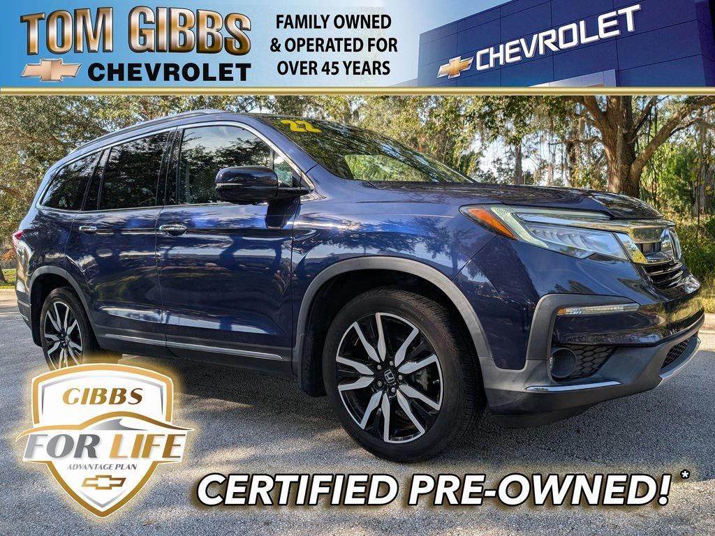 used 2022 Honda Pilot car, priced at $26,574
