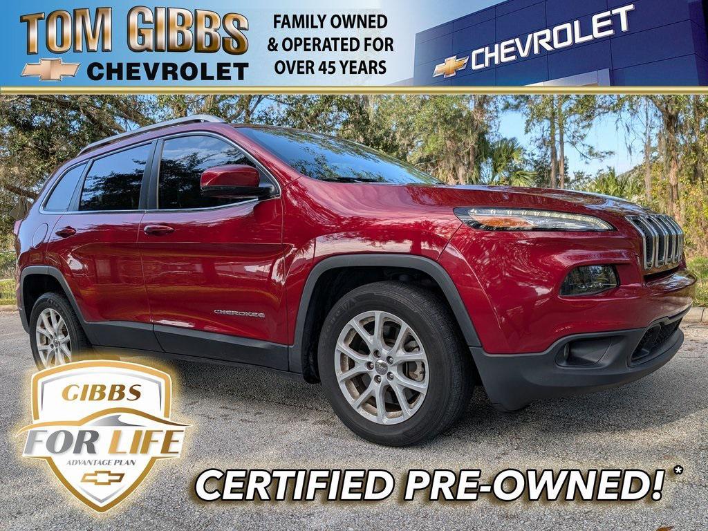used 2016 Jeep Cherokee car, priced at $13,995