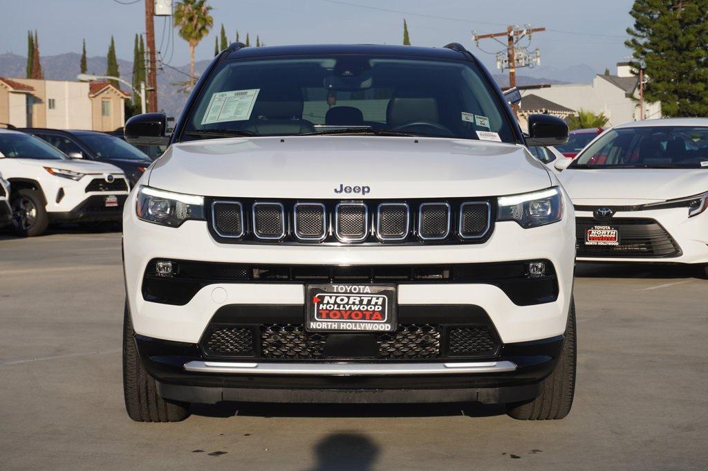 used 2022 Jeep Compass car, priced at $21,000