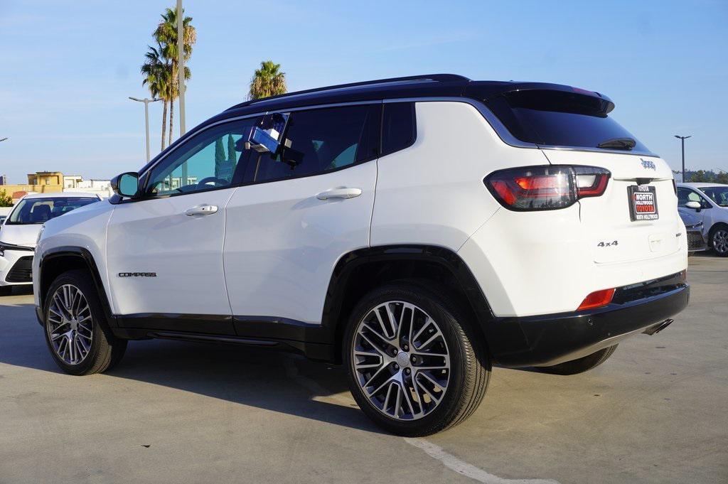 used 2022 Jeep Compass car, priced at $21,000