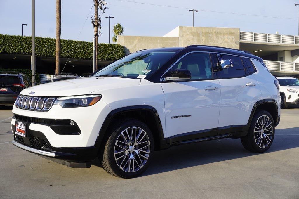 used 2022 Jeep Compass car, priced at $21,000
