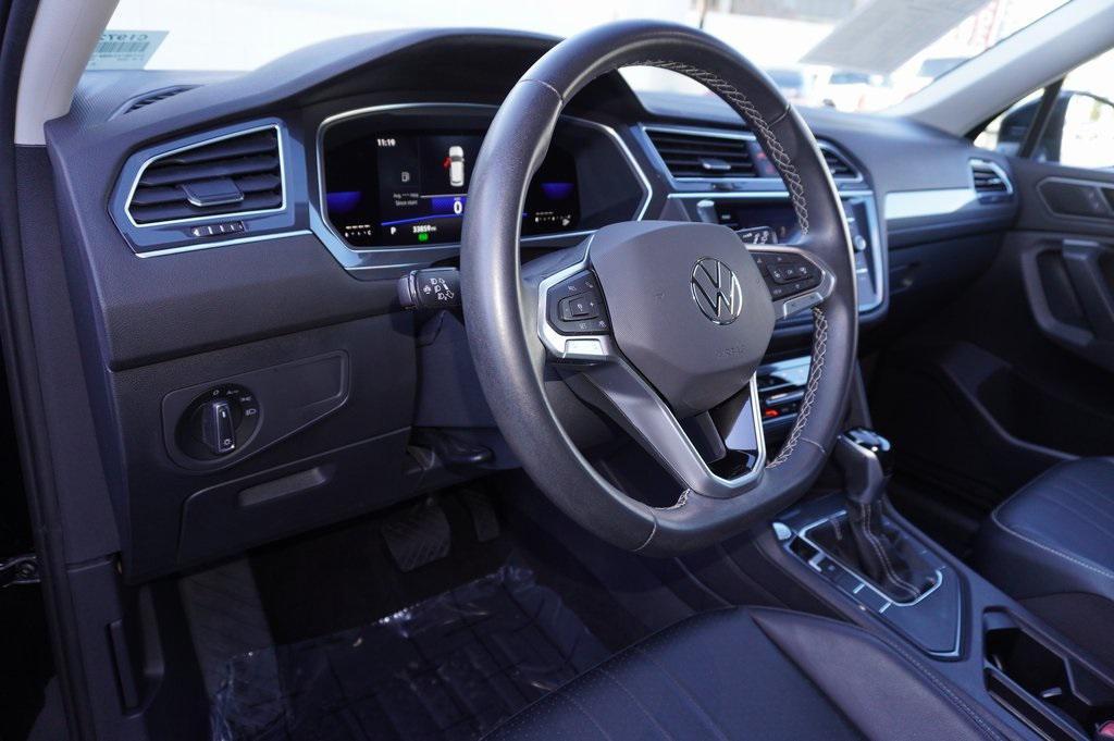 used 2022 Volkswagen Tiguan car, priced at $18,500
