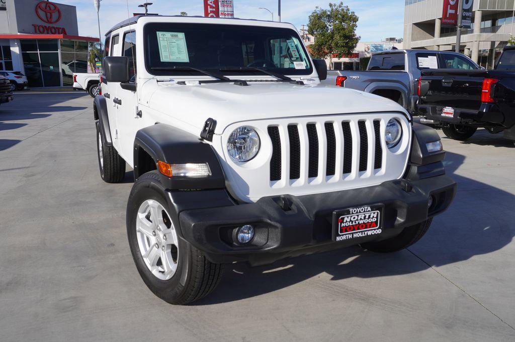 used 2022 Jeep Wrangler Unlimited car, priced at $27,400