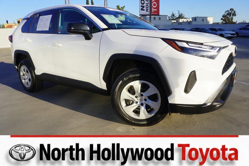 used 2025 Toyota RAV4 car, priced at $28,300