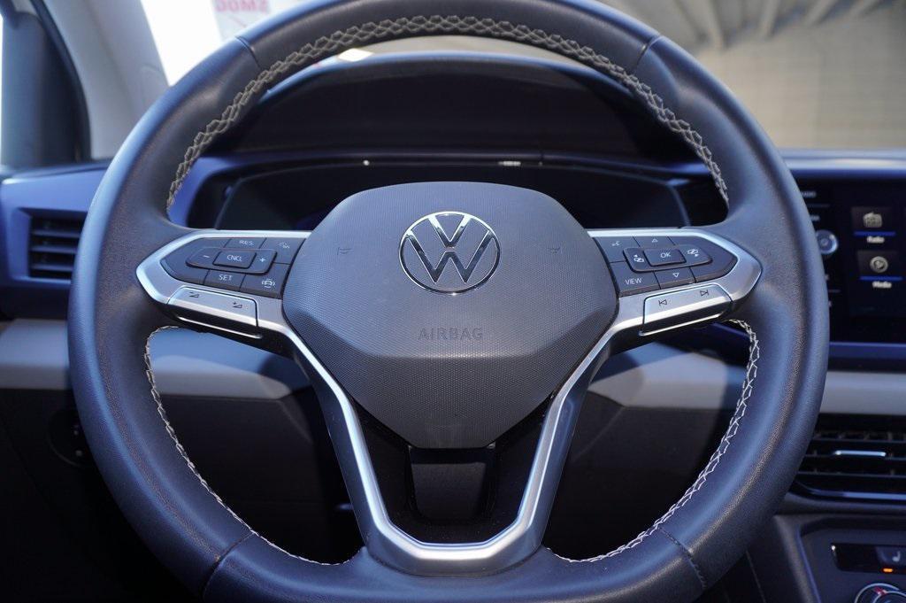 used 2022 Volkswagen Taos car, priced at $18,300
