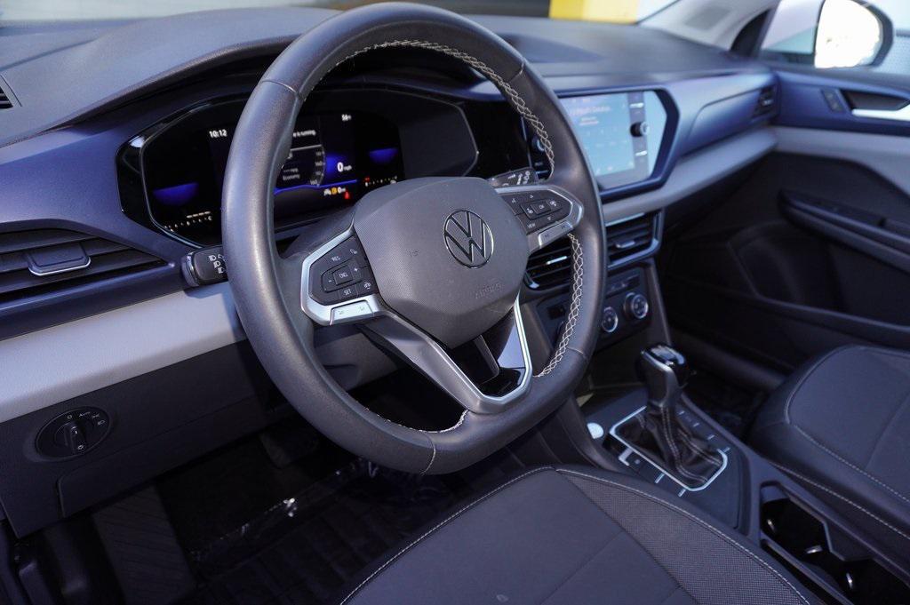 used 2022 Volkswagen Taos car, priced at $18,300