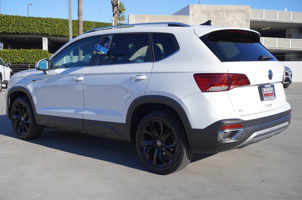 used 2022 Volkswagen Taos car, priced at $18,300