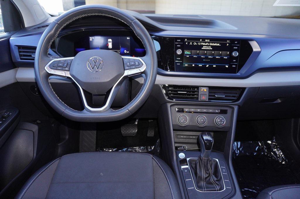 used 2022 Volkswagen Taos car, priced at $18,300