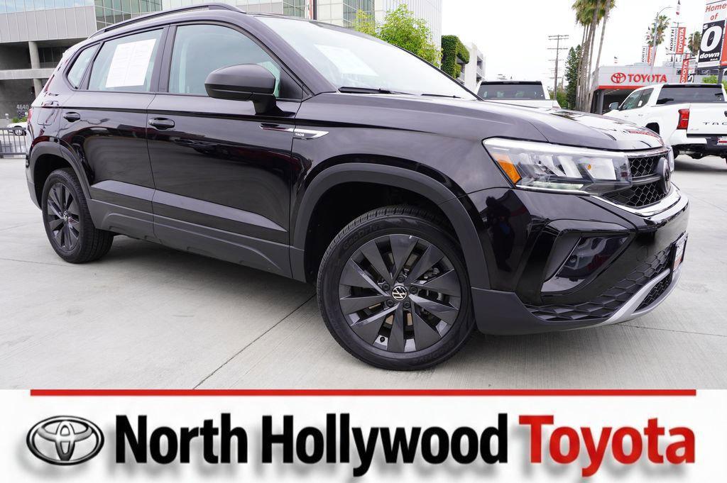 used 2023 Volkswagen Taos car, priced at $19,900