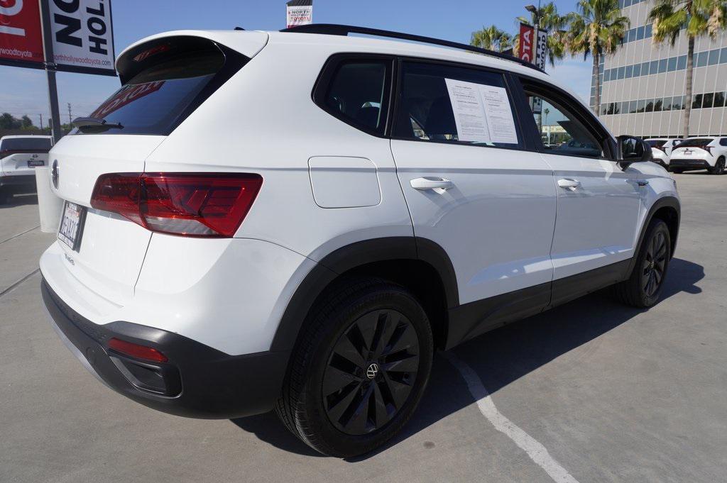 used 2023 Volkswagen Taos car, priced at $19,900