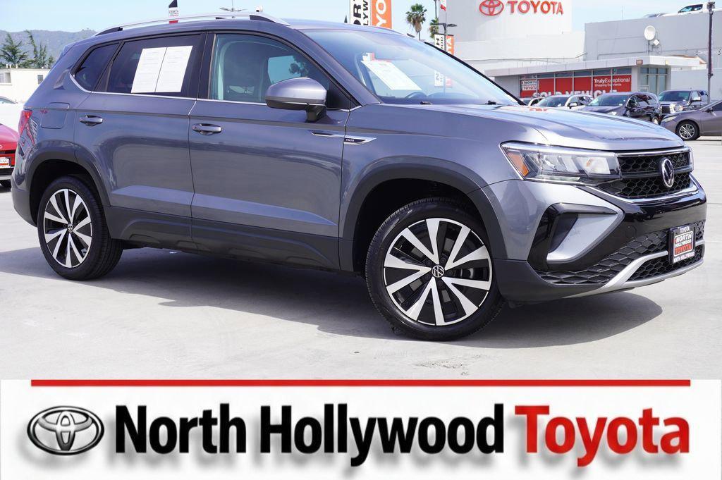 used 2022 Volkswagen Taos car, priced at $19,900