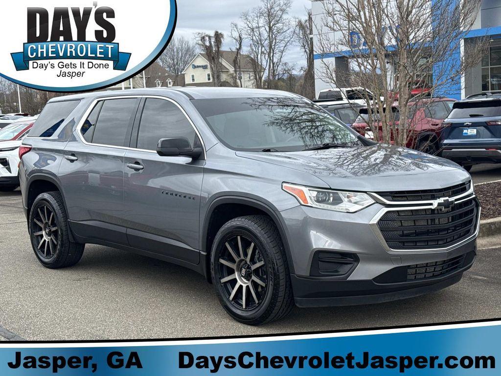 used 2021 Chevrolet Traverse car, priced at $23,997