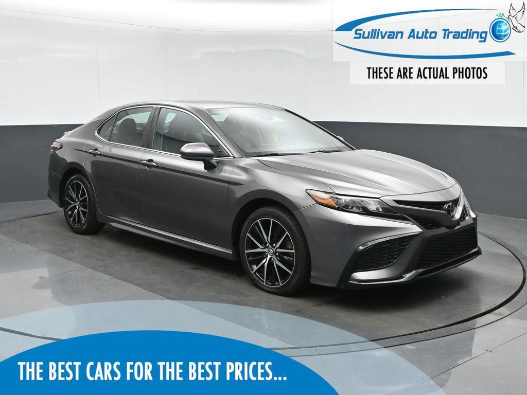 used 2021 Toyota Camry car, priced at $20,598
