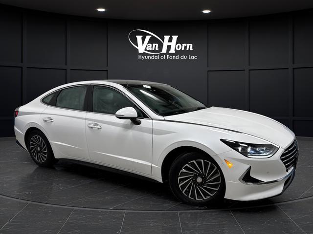 used 2022 Hyundai Sonata Hybrid car, priced at $20,695