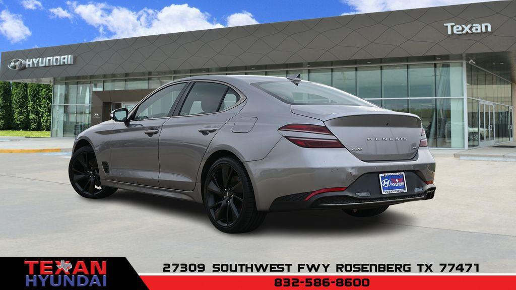 used 2023 Genesis G70 car, priced at $33,999
